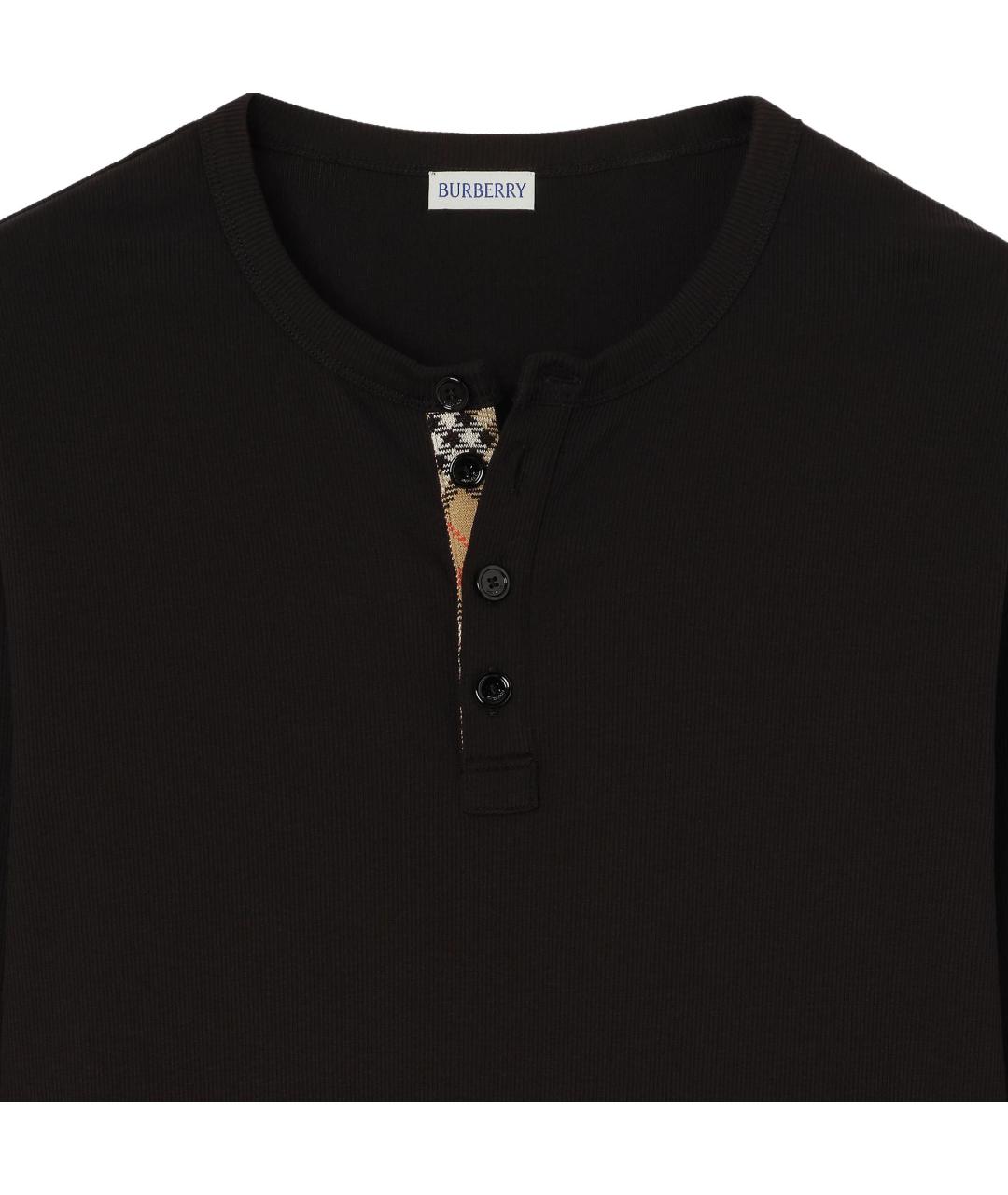 BURBERRY Черный джемпер / свитер, фото 3