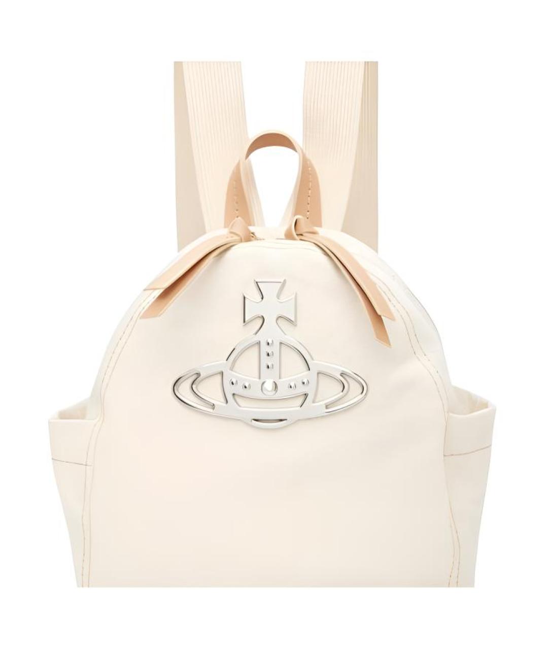 VIVIENNE WESTWOOD Бежевый рюкзак, фото 4