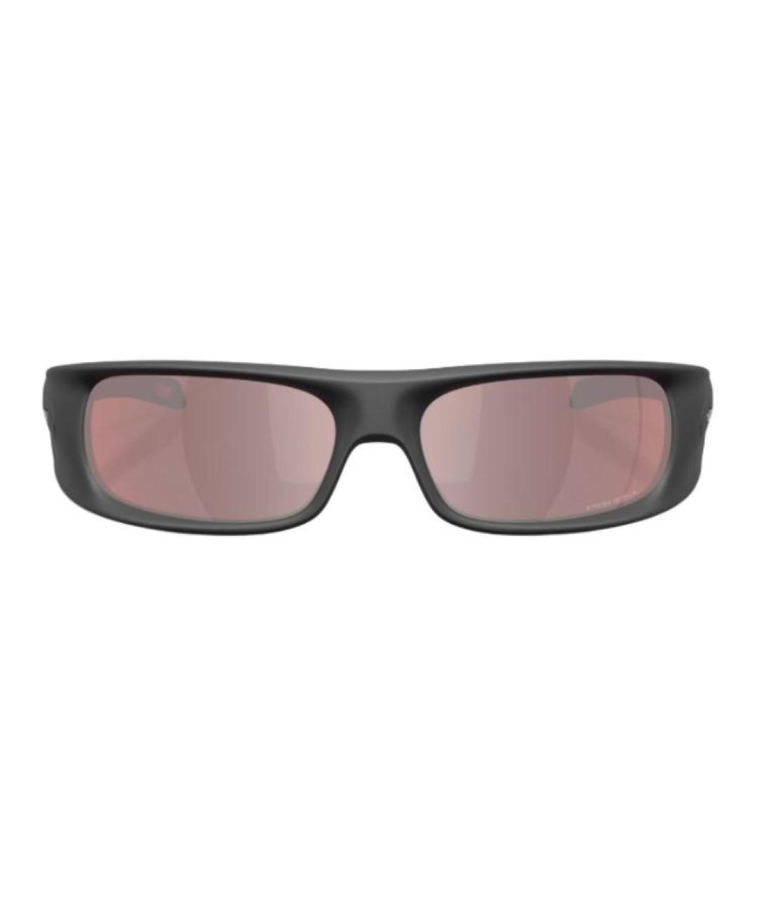 OAKLEY Черные пластиковые солнцезащитные очки, фото 2