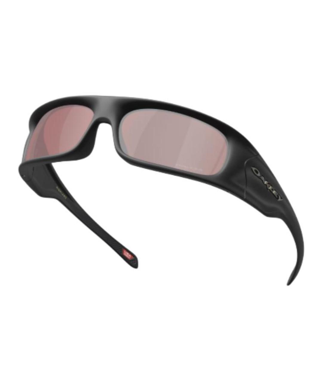 OAKLEY Черные пластиковые солнцезащитные очки, фото 4