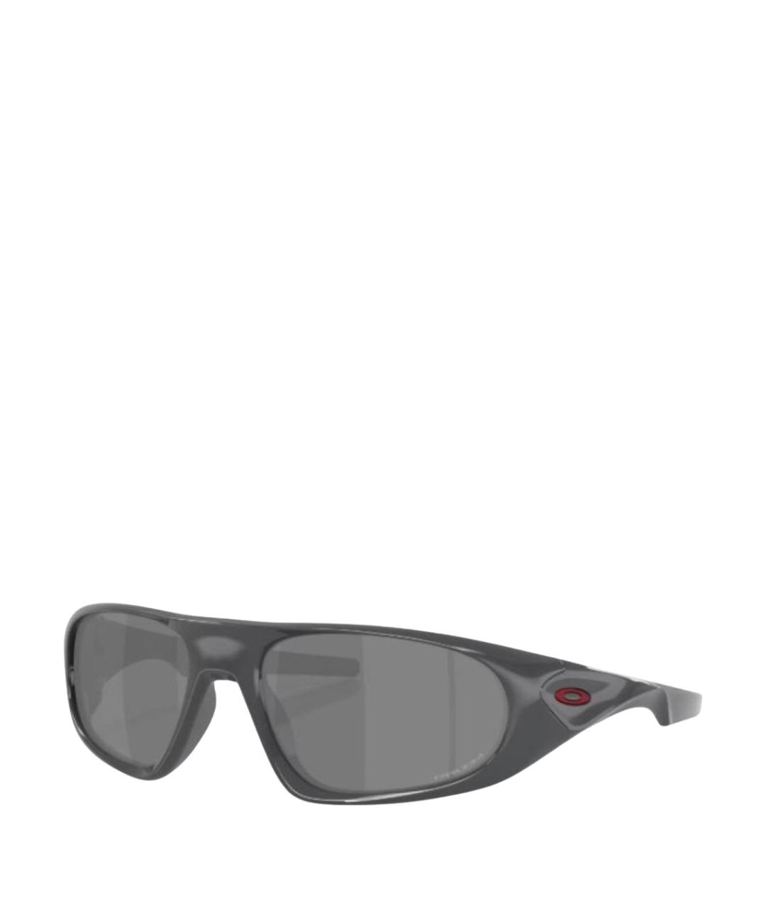 OAKLEY Черные пластиковые солнцезащитные очки, фото 1