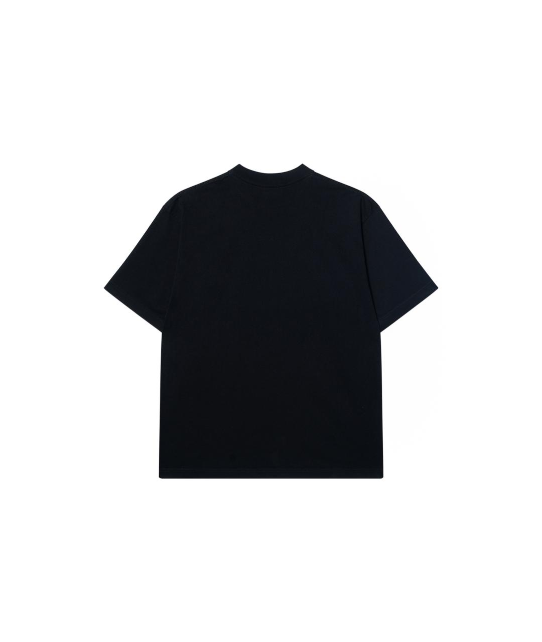 BALENCIAGA Черная футболка, фото 2