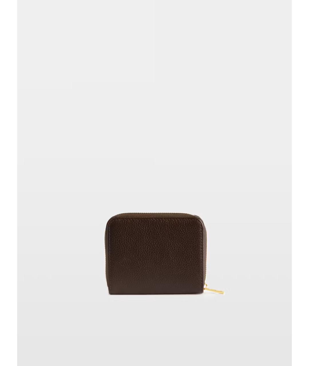ZADIG & VOLTAIRE Коричневый кожаный кошелек, фото 5