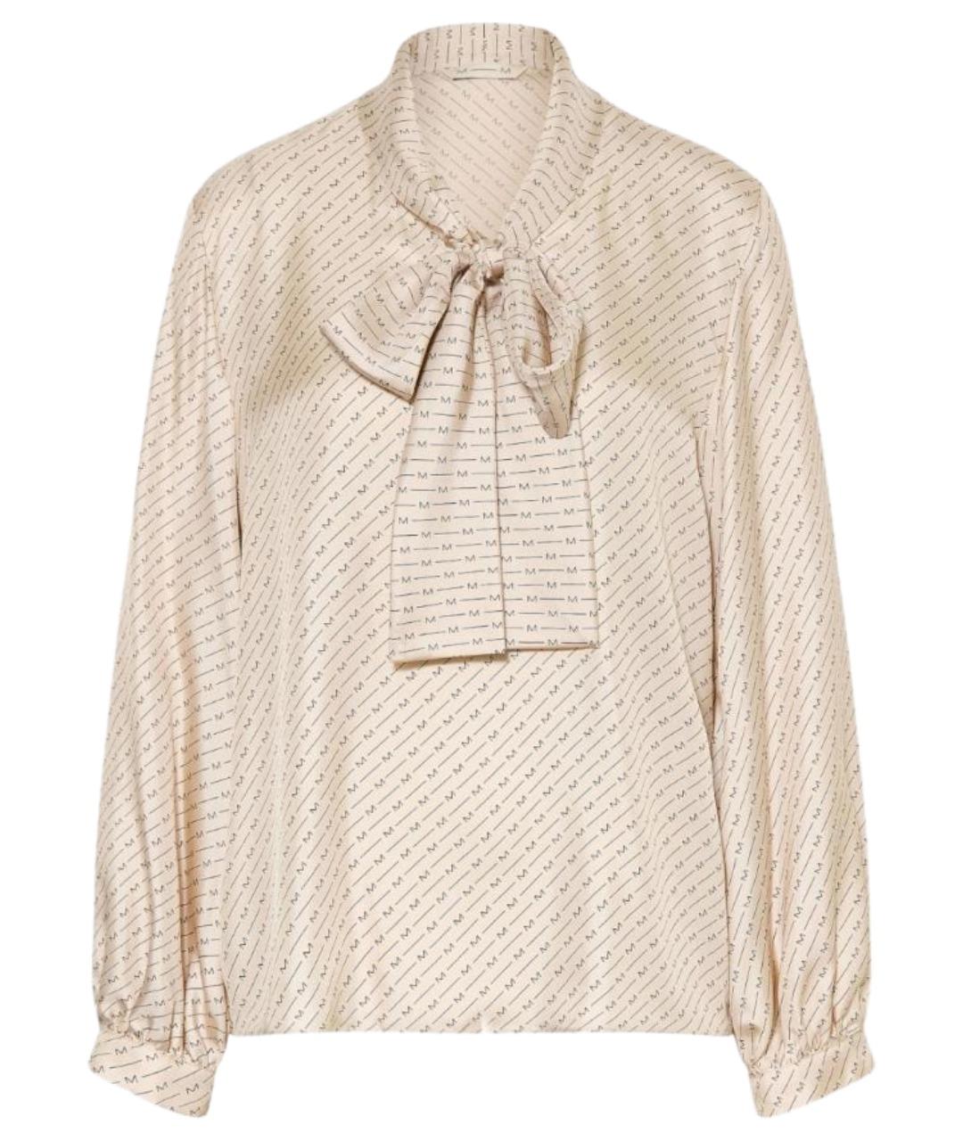 MAX MARA STUDIO Мульти шелковая блузы, фото 1