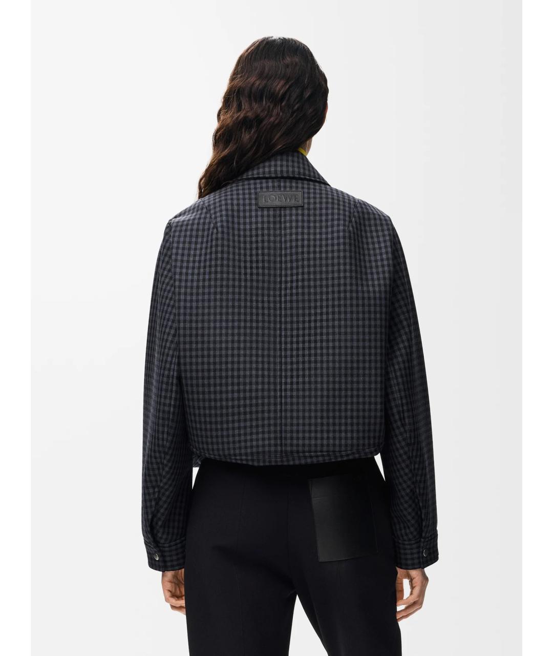 LOEWE Мульти шерстяная куртка, фото 4