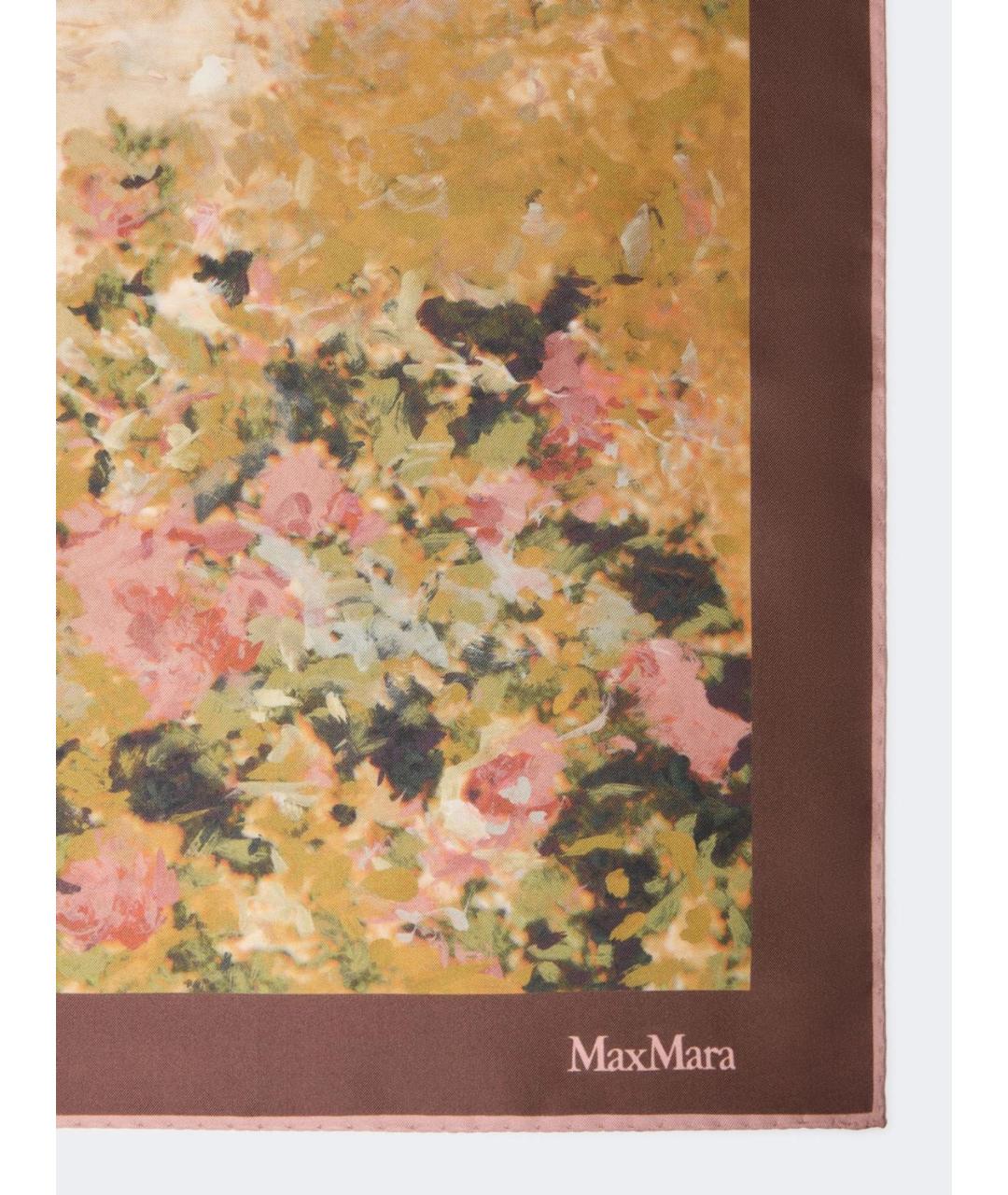 MAX MARA Мульти шелковый шарф, фото 2