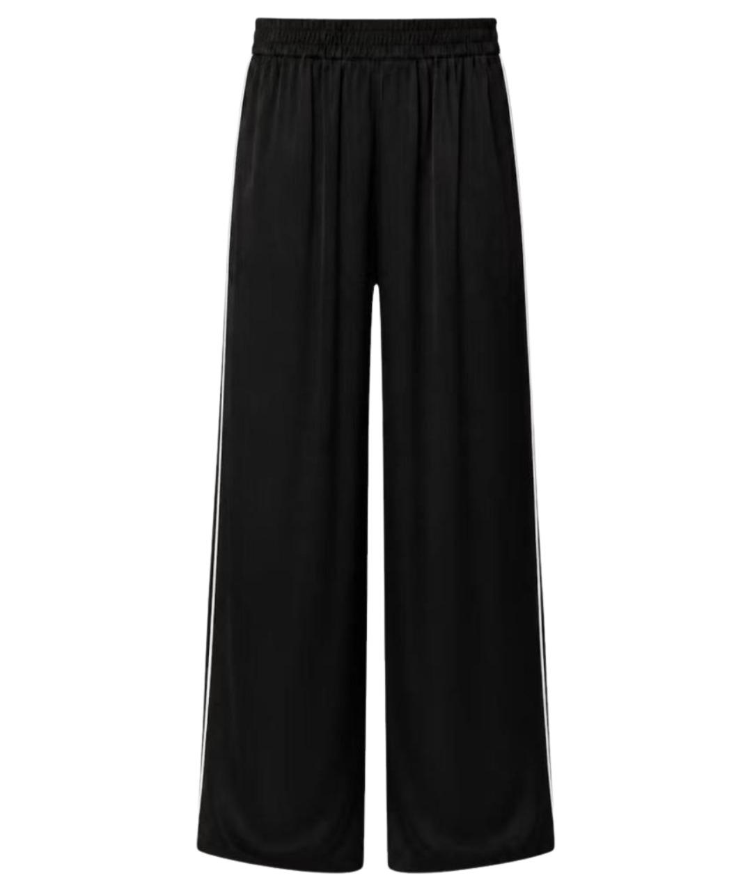 ZADIG & VOLTAIRE Черные вискозные брюки широкие, фото 1