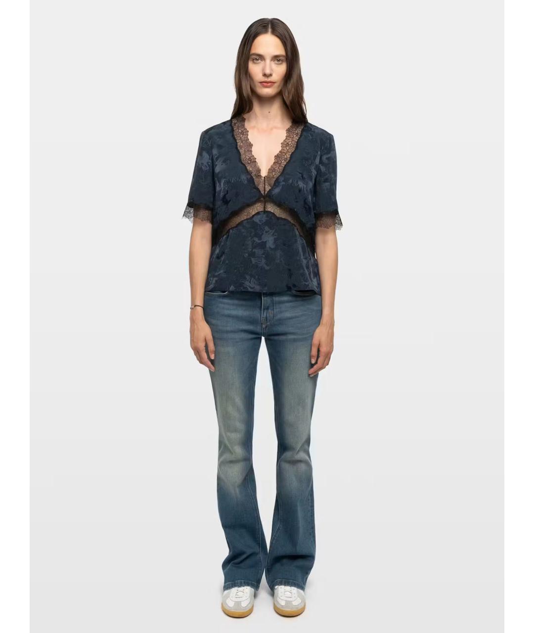 ZADIG & VOLTAIRE Мульти шелковая блузы, фото 2