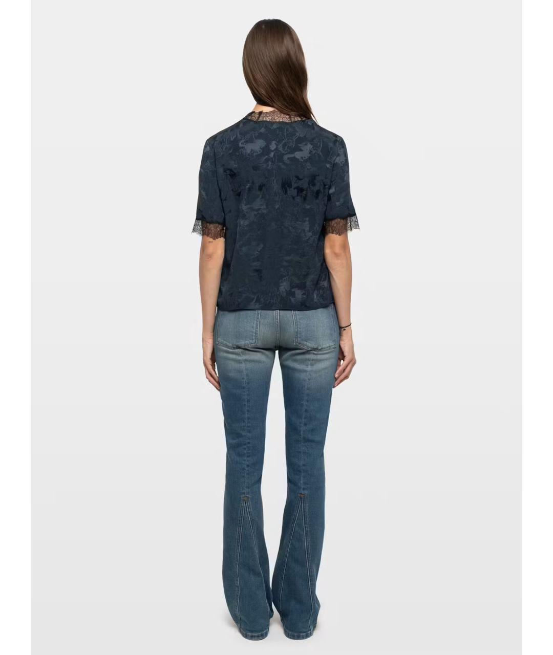 ZADIG & VOLTAIRE Мульти шелковая блузы, фото 4