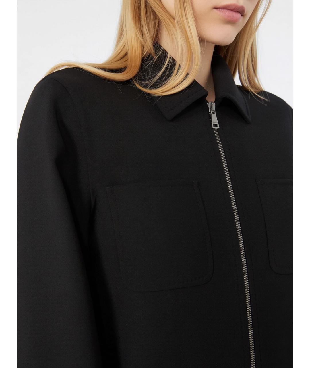 MAX MARA Черная шерстяная куртка, фото 5