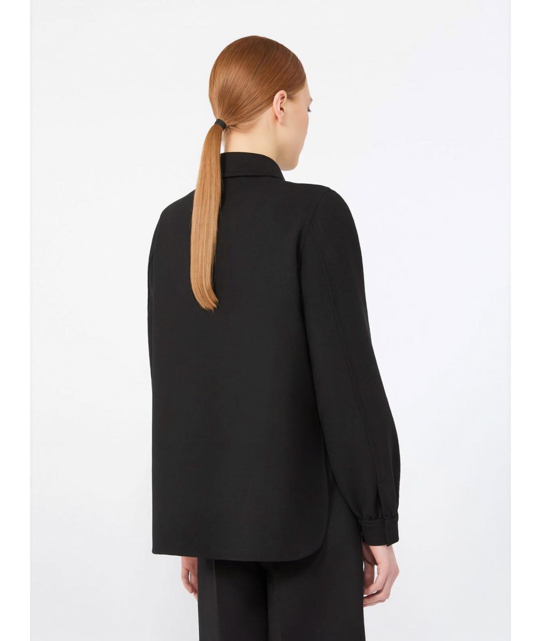 MAX MARA Черная шерстяная куртка, фото 4