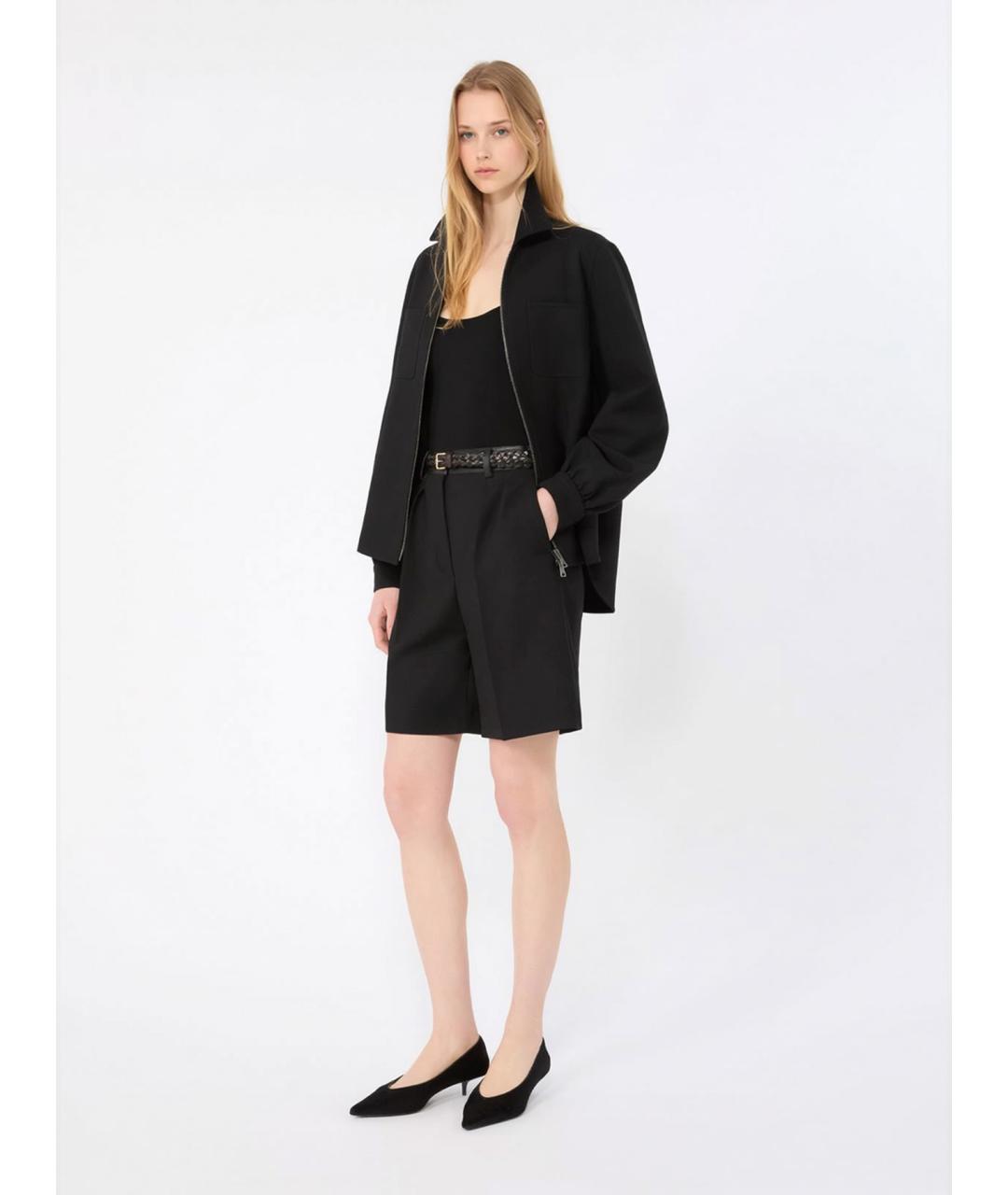 MAX MARA Черная шерстяная куртка, фото 3