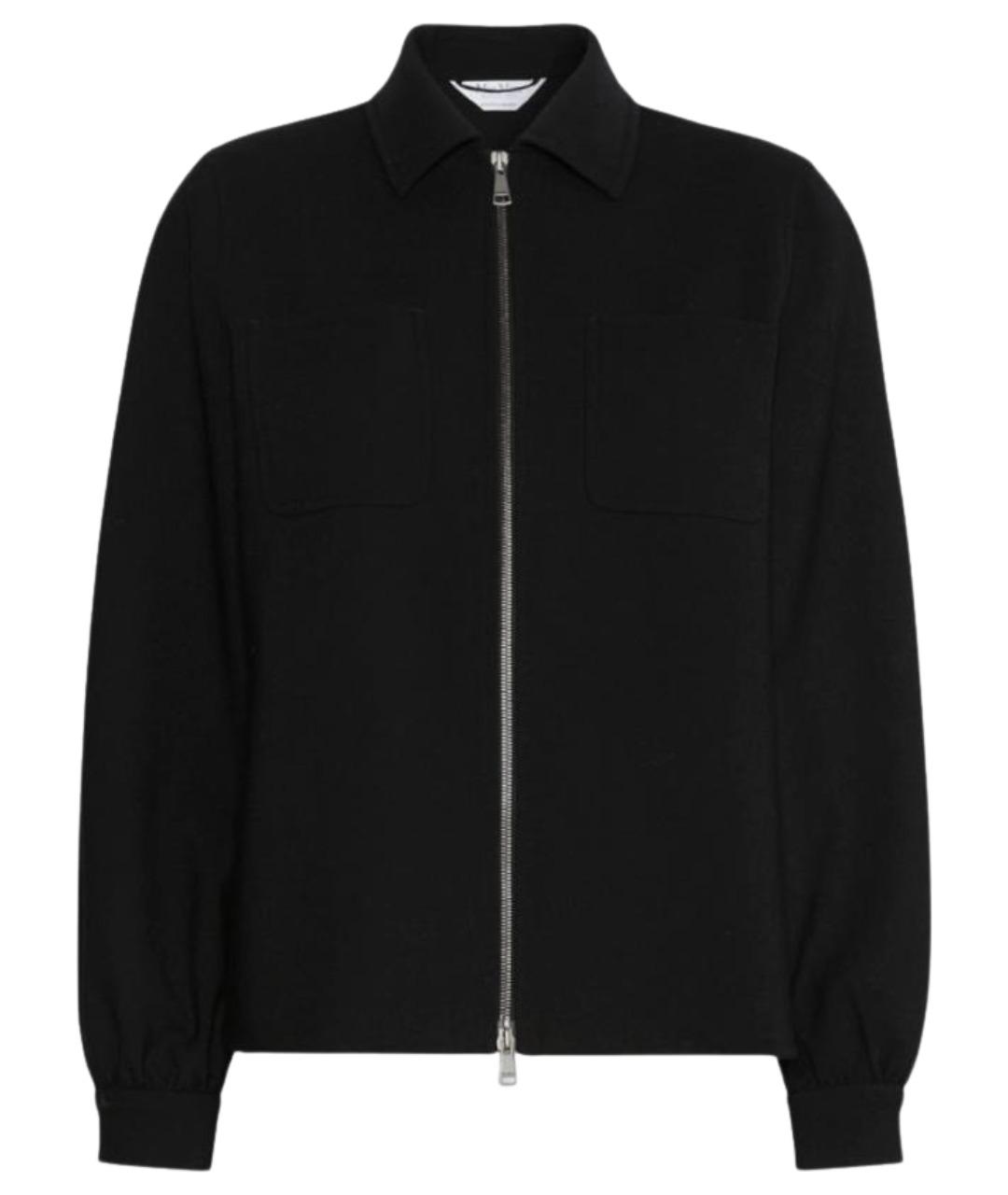 MAX MARA Черная шерстяная куртка, фото 1