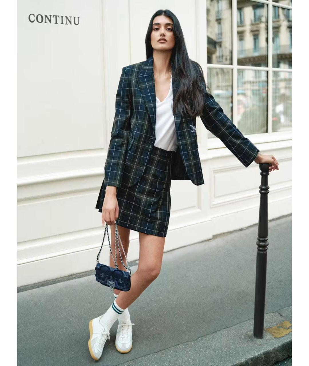 ZADIG & VOLTAIRE Мульти полиэстеровый жакет/пиджак, фото 5