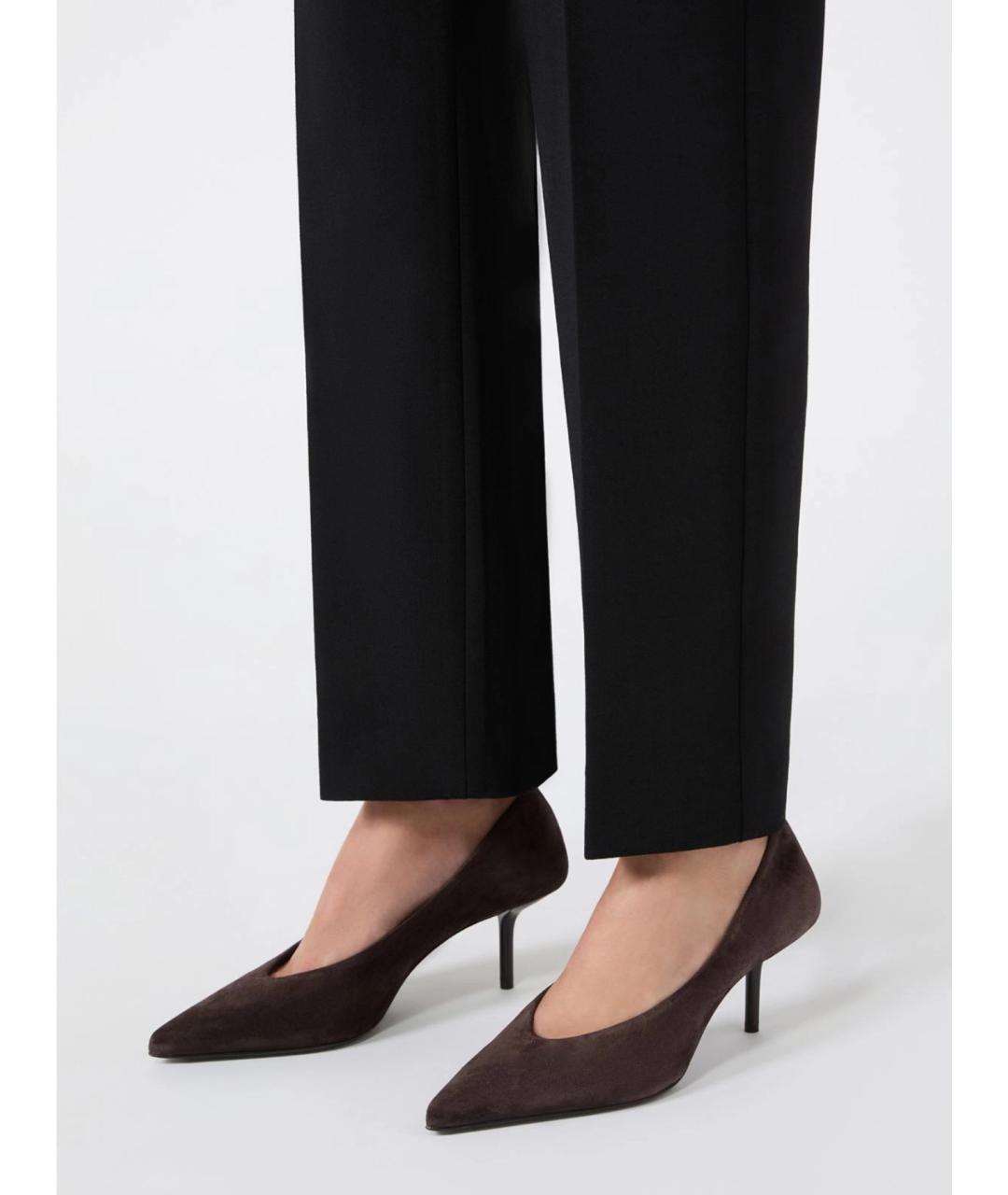 MAX MARA Коричневые кожаные туфли, фото 5