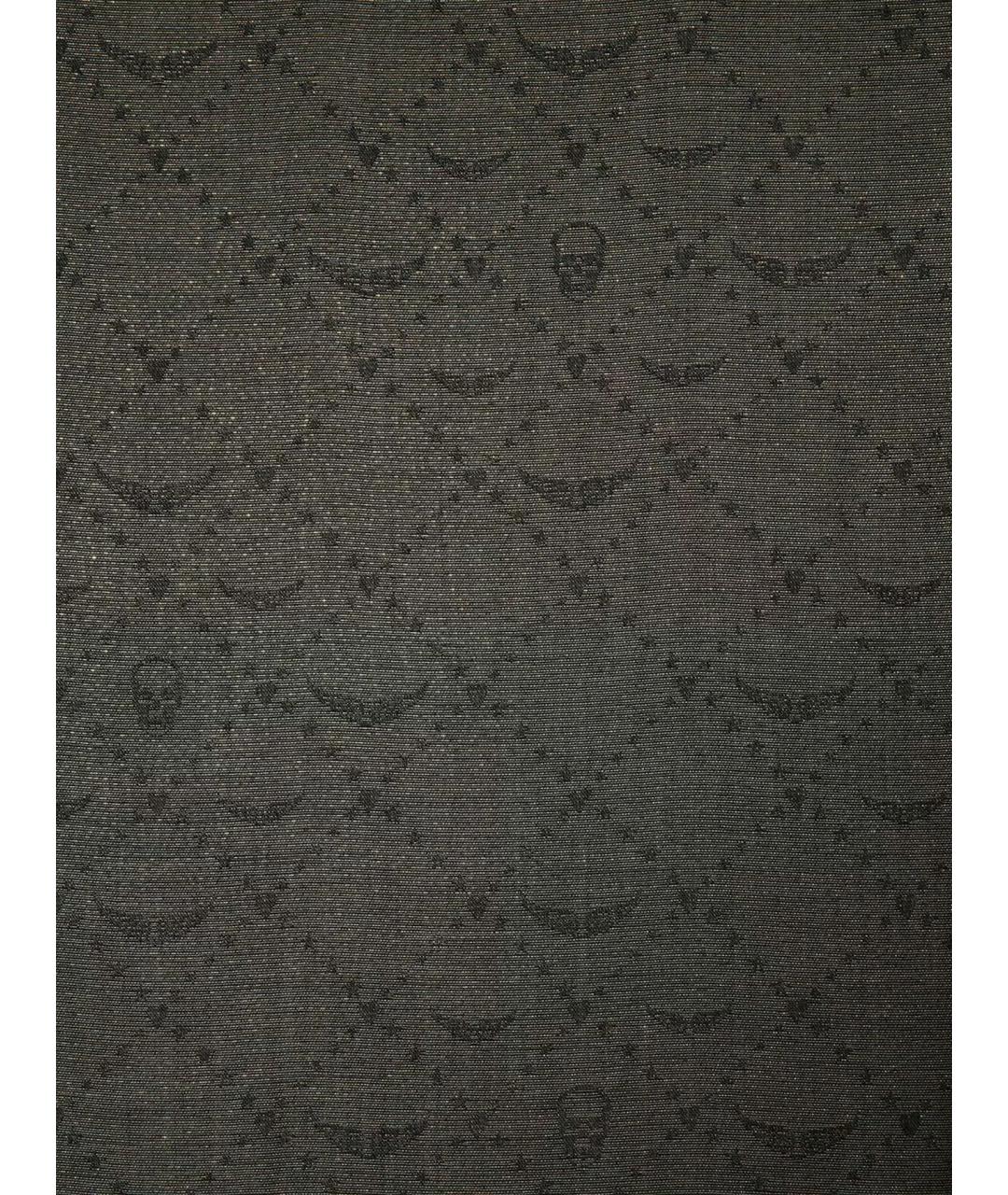 ZADIG & VOLTAIRE Серый платок, фото 3