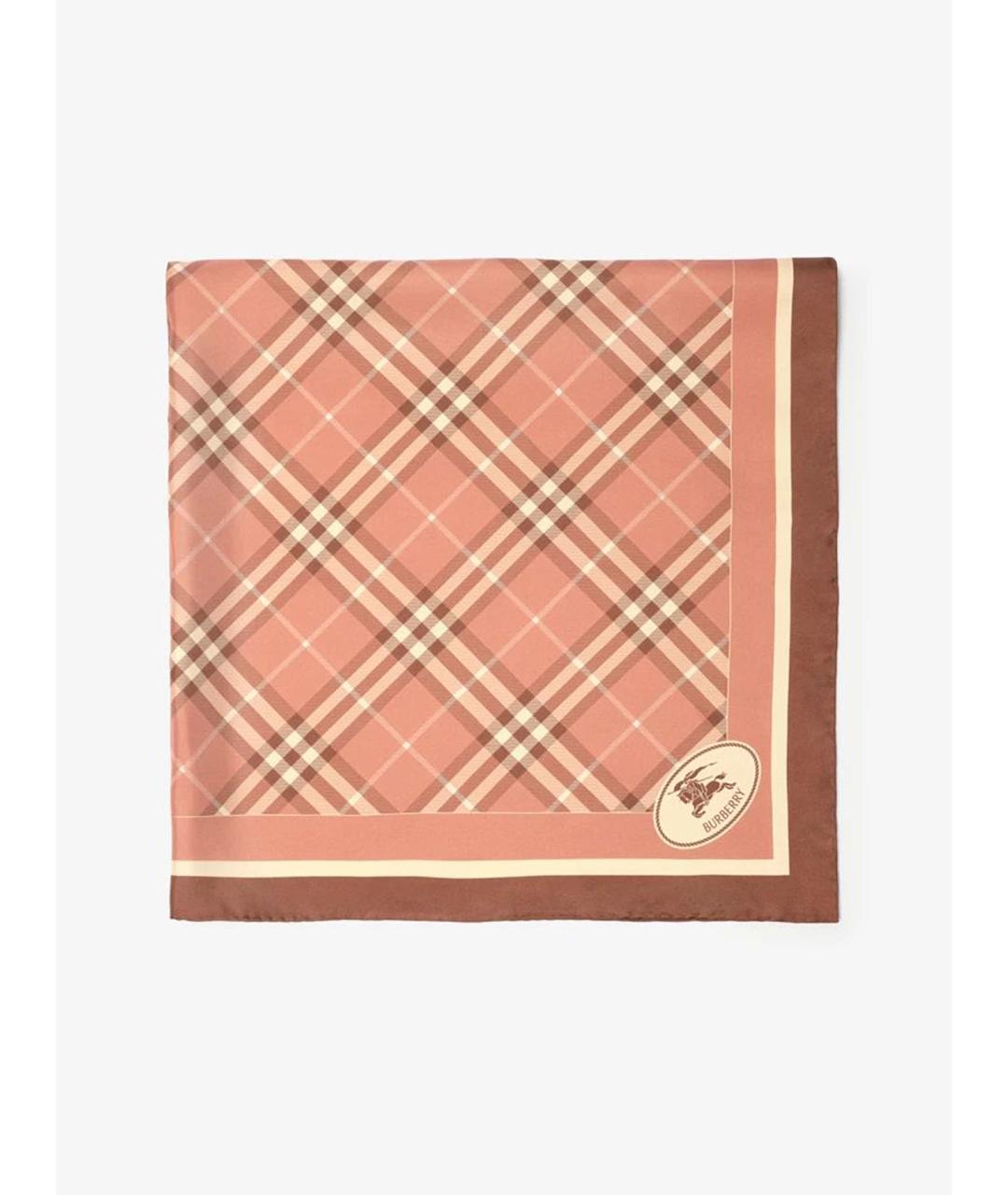 BURBERRY Мульти шелковый платок, фото 5