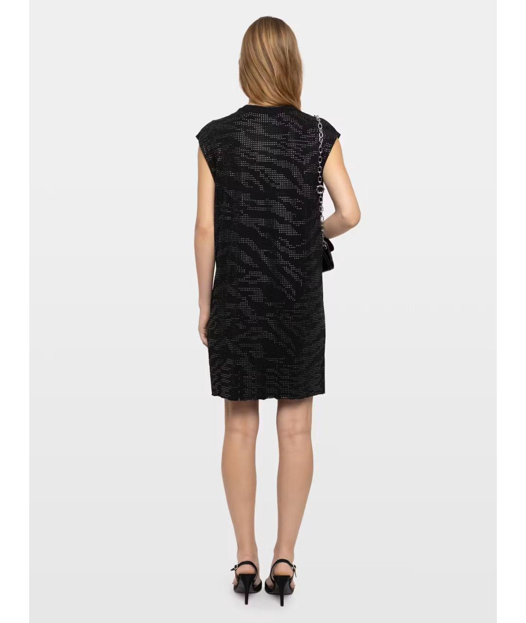 ZADIG & VOLTAIRE Черное хлопковое повседневное платье, фото 4