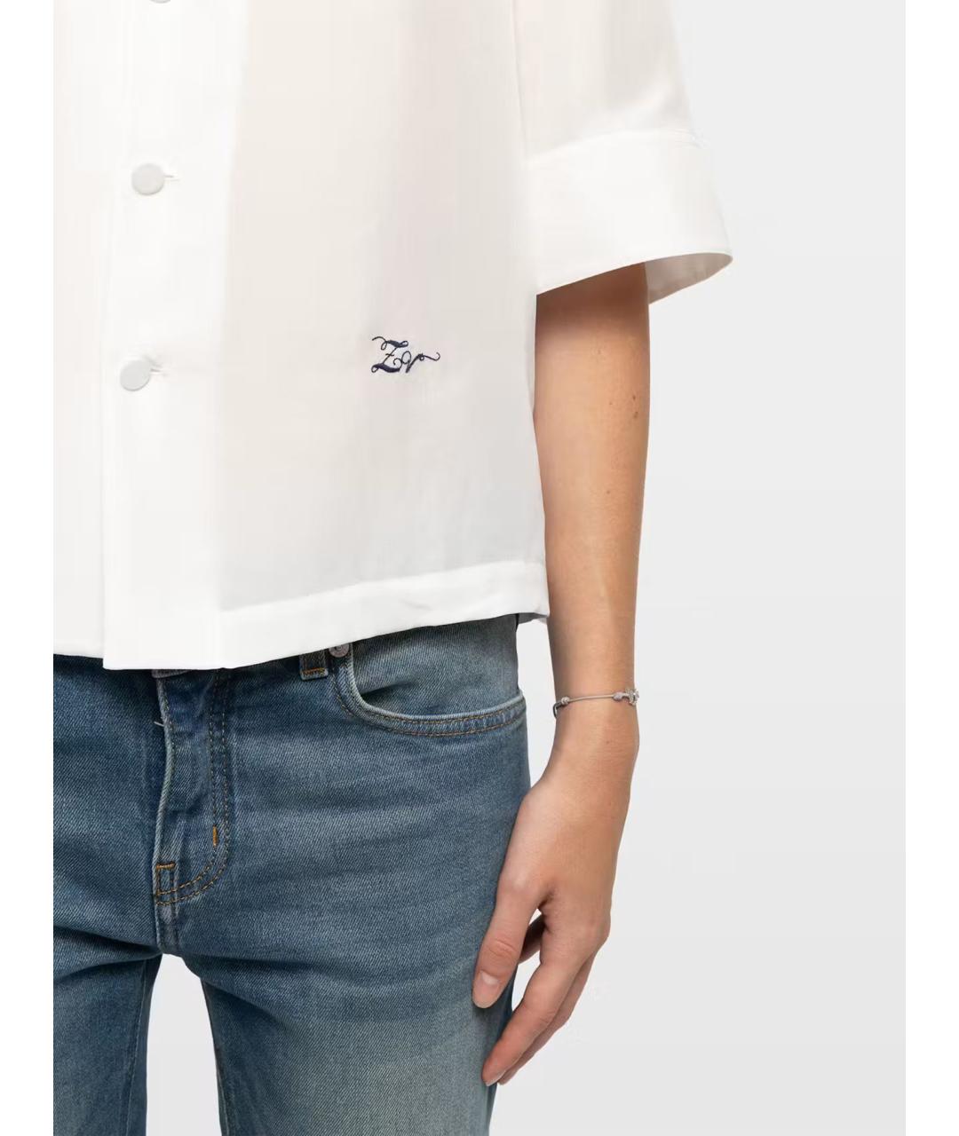 ZADIG & VOLTAIRE Белая шелковая рубашка, фото 3
