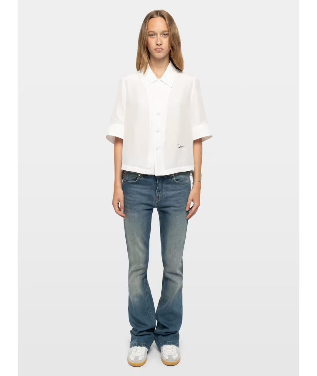 ZADIG & VOLTAIRE Белая шелковая рубашка, фото 2