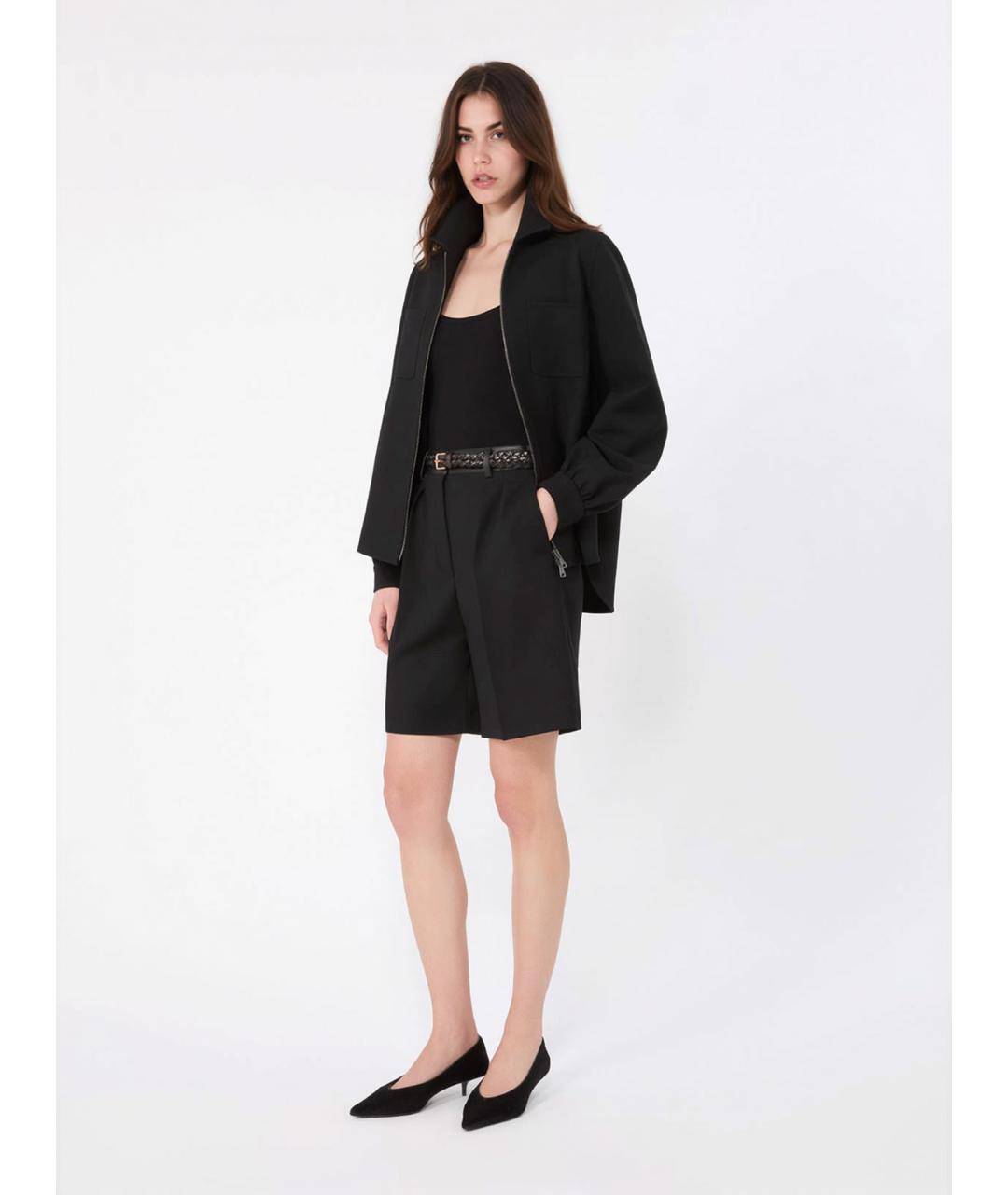 MAX MARA Черная шерстяная майка, фото 2