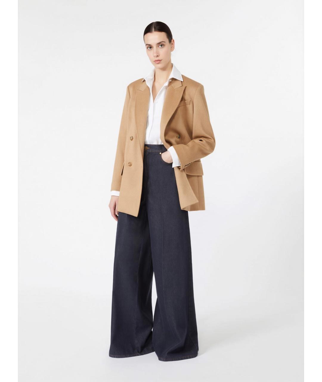 MAX MARA Хлопковые брюки широкие, фото 2
