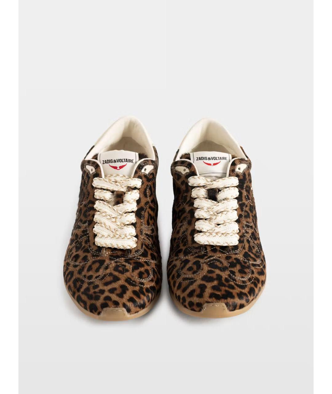 ZADIG & VOLTAIRE Мульти кожаные кроссовки, фото 3
