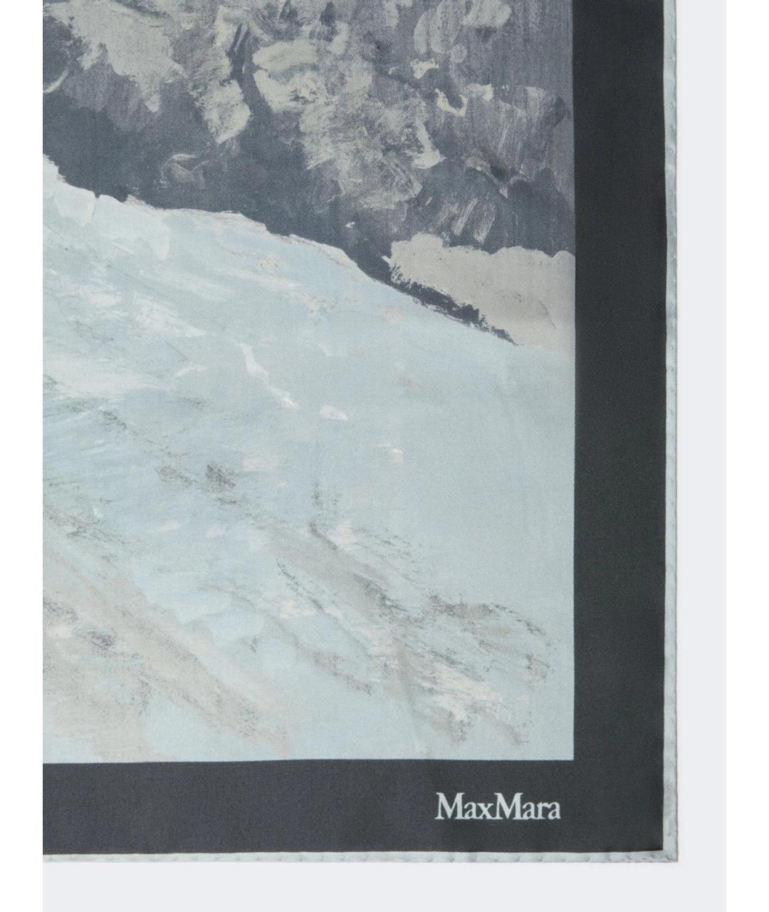 MAX MARA Мульти шелковый платок, фото 2