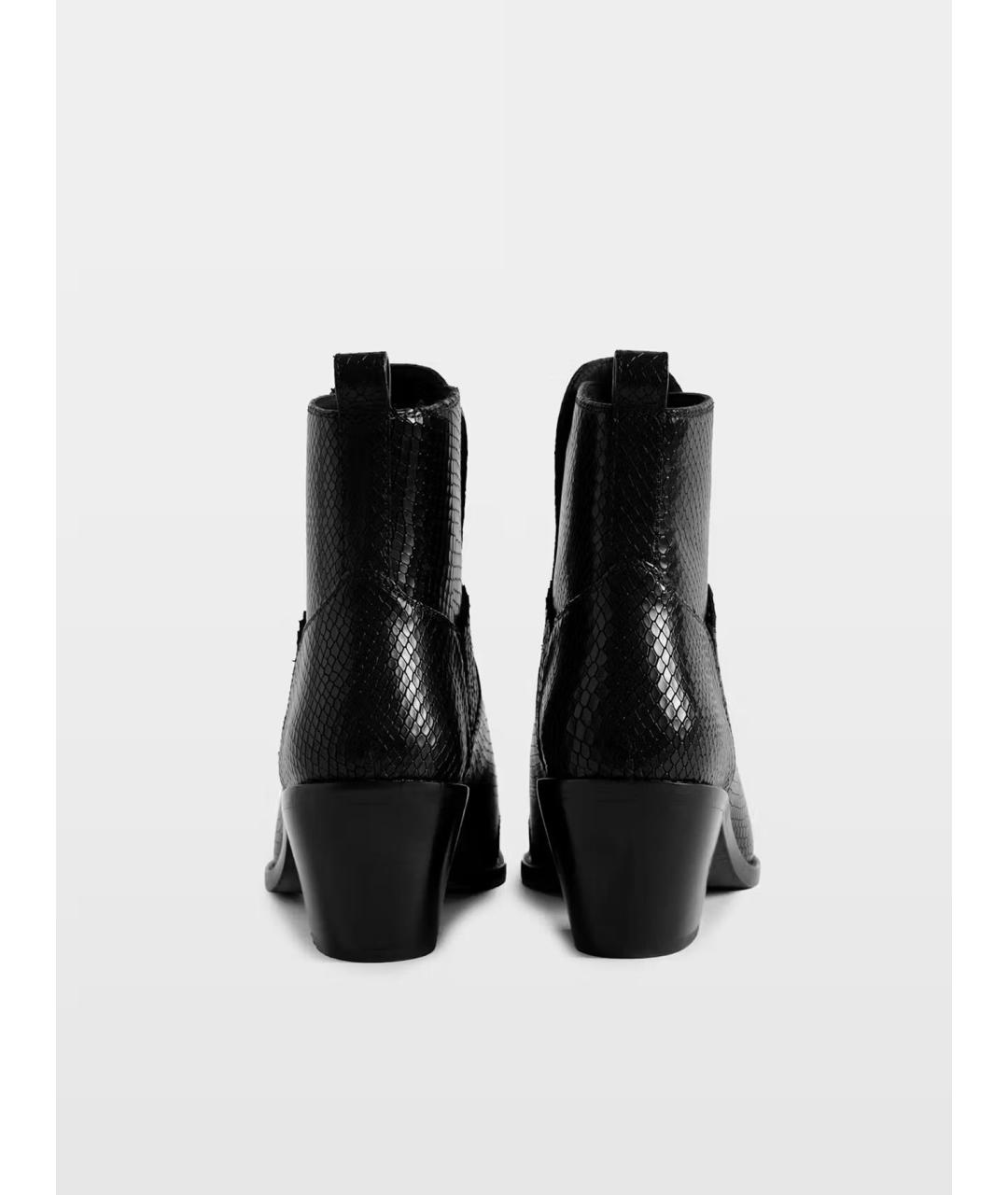 ZADIG & VOLTAIRE Черные кожаные ботинки, фото 5