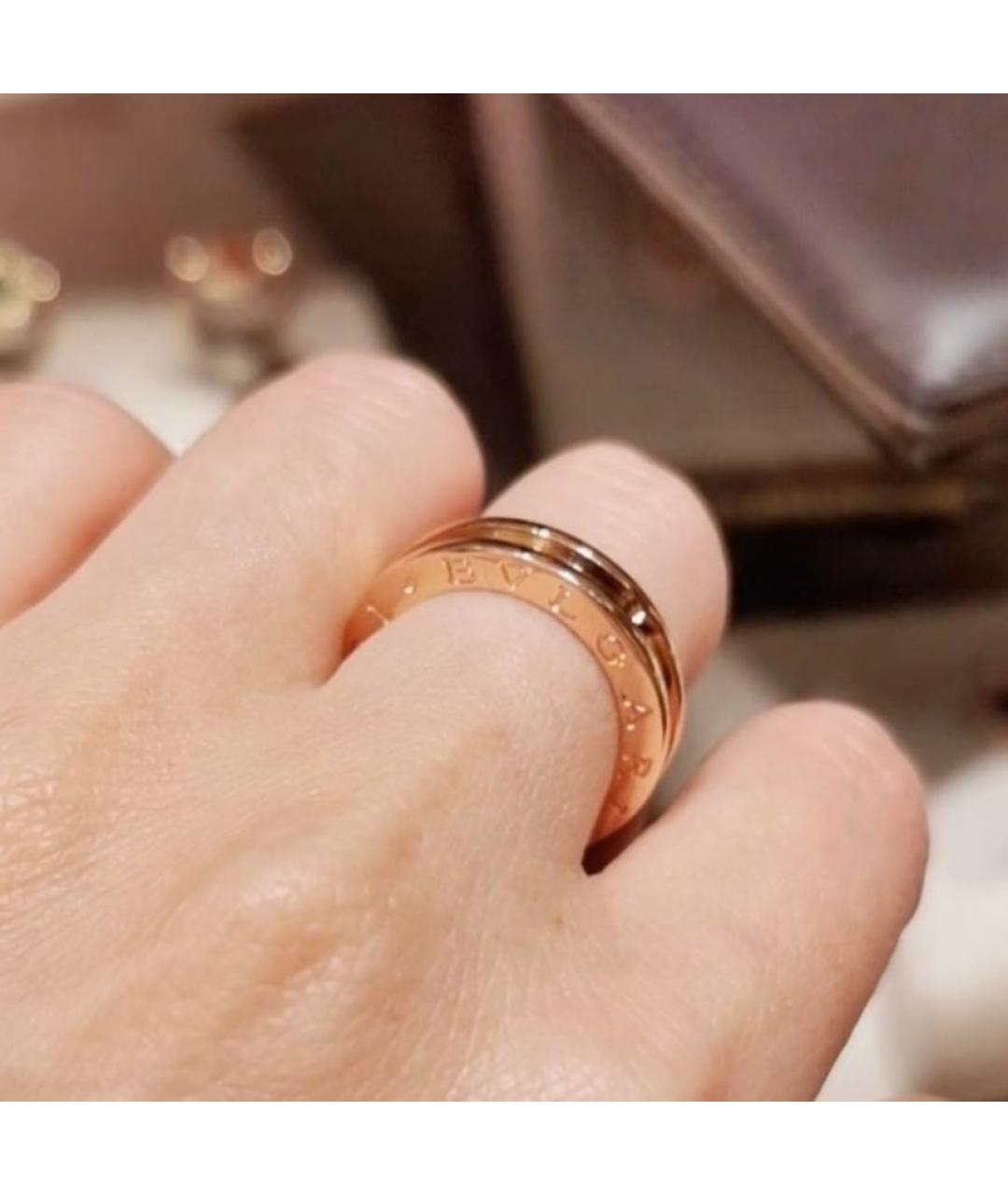 BVLGARI Золотое кольцо из розового золота, фото 4