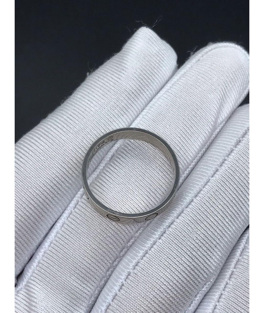 CARTIER Серебряное кольцо из белого золота, фото 2