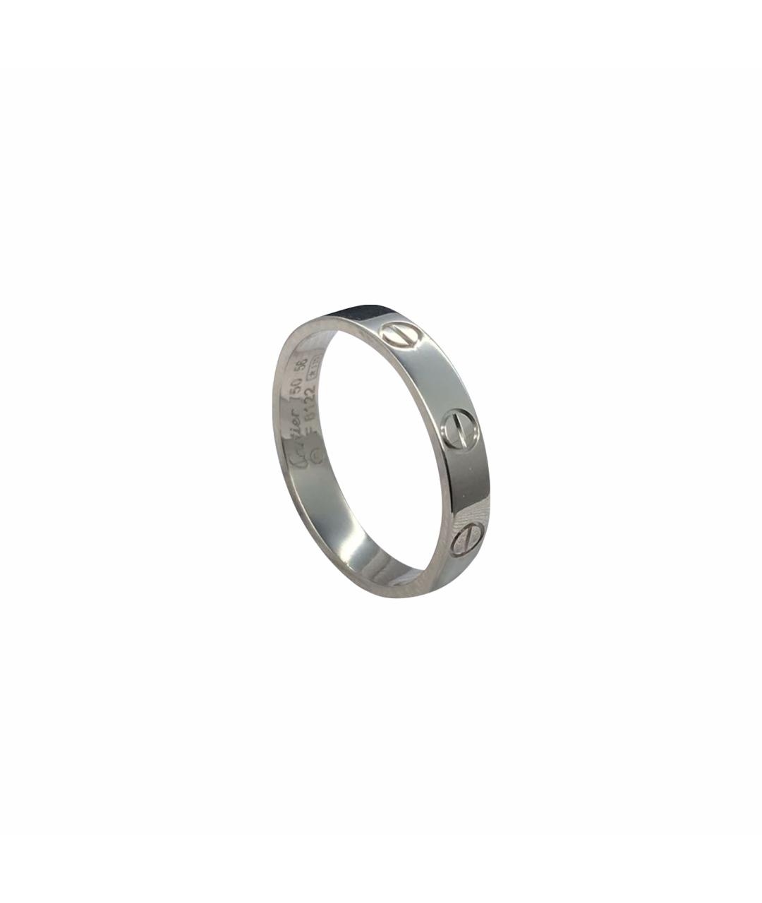 CARTIER Серебряное кольцо из белого золота, фото 5