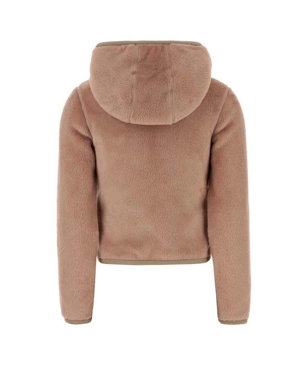 MONCLER GRENOBLE Розовая полиэстеровая куртка, фото 2