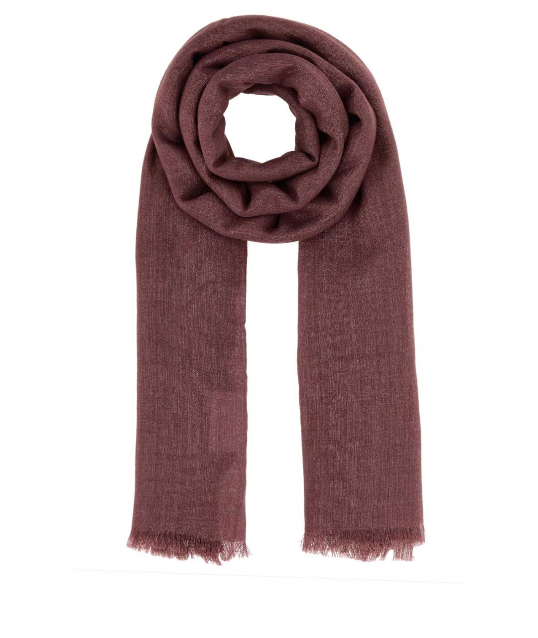 BRUNELLO CUCINELLI Розовый кашемировый шарф, фото 1