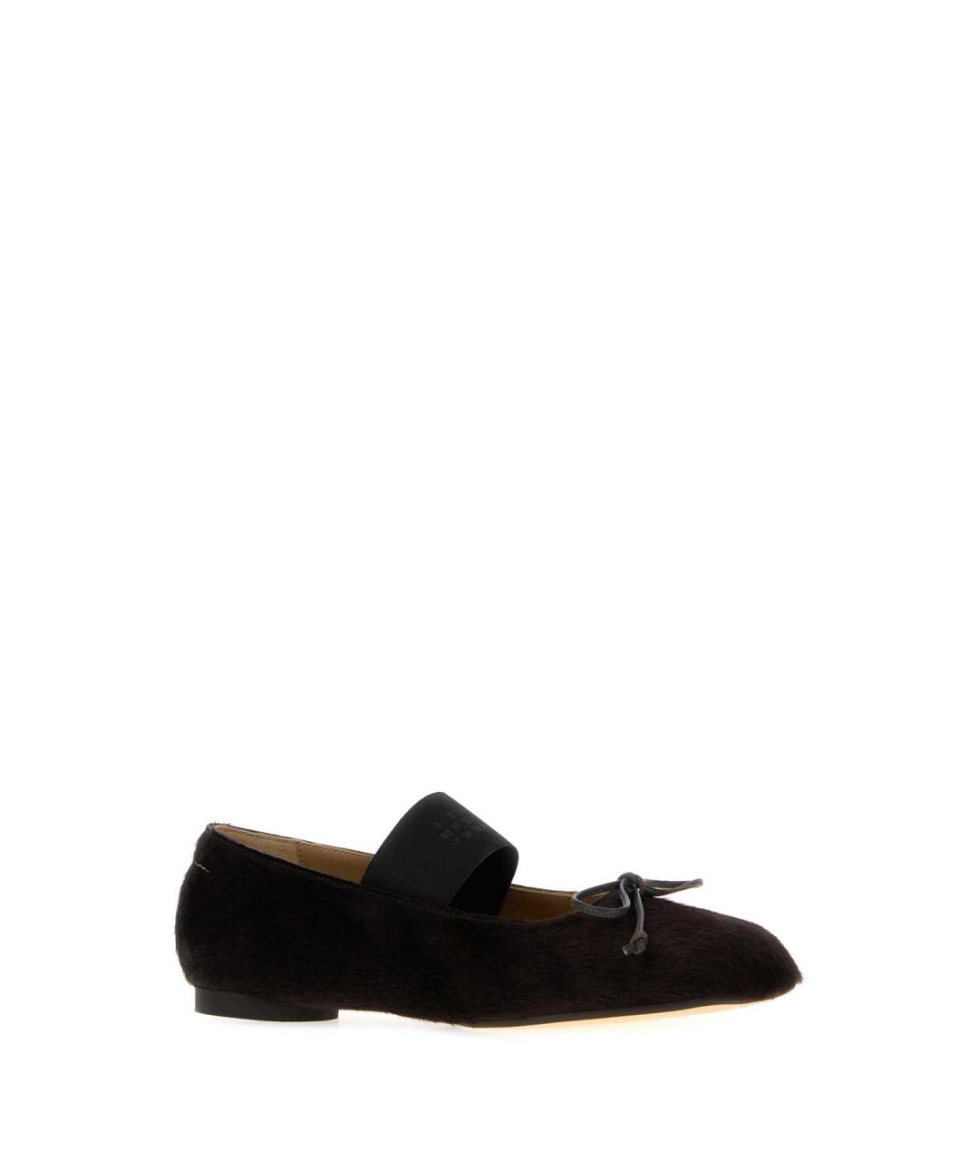 MM6 MAISON MARGIELA Коричневые кожаные балетки, фото 2