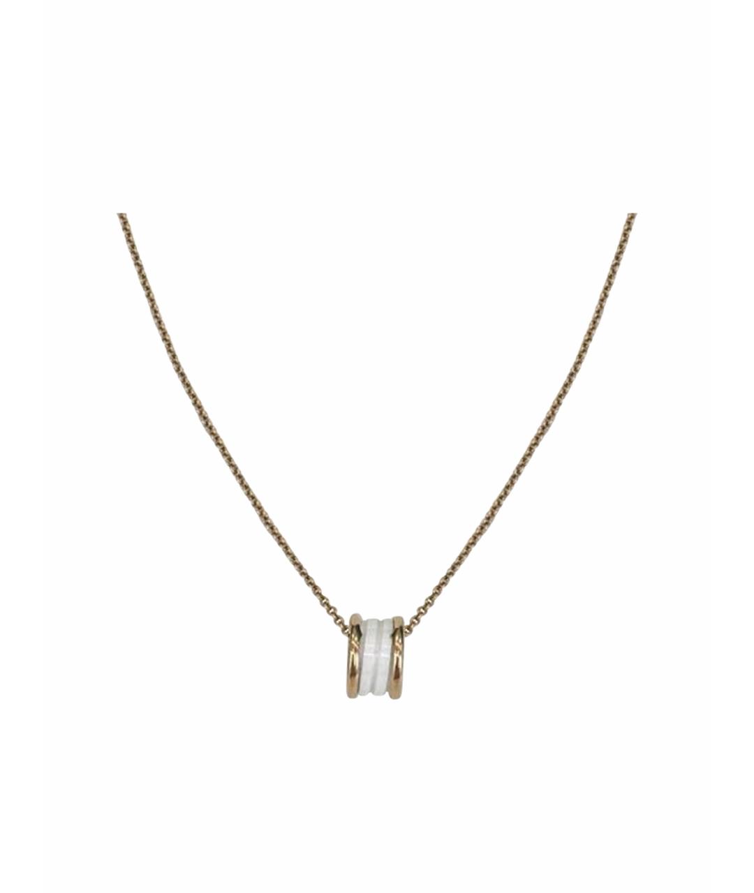 BVLGARI Золотая подвеска из розового золота, фото 1