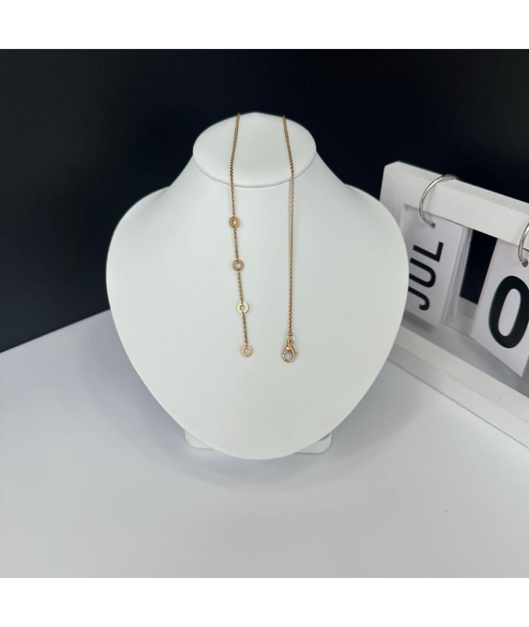 BVLGARI Золотая подвеска из розового золота, фото 5
