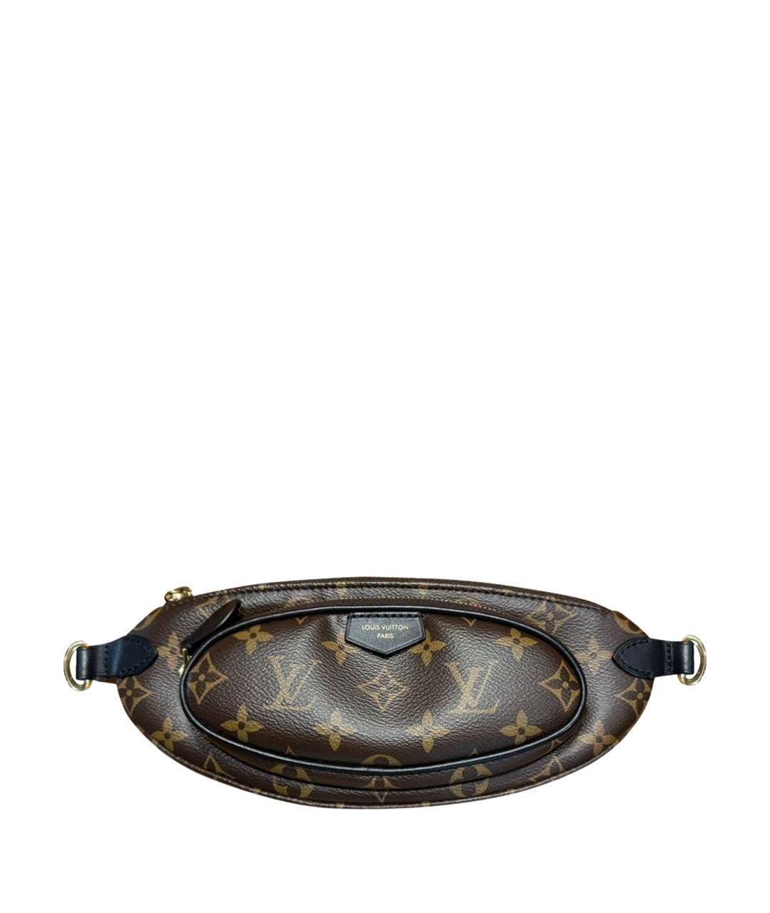 LOUIS VUITTON Коричневая поясная сумка из канвы, фото 1