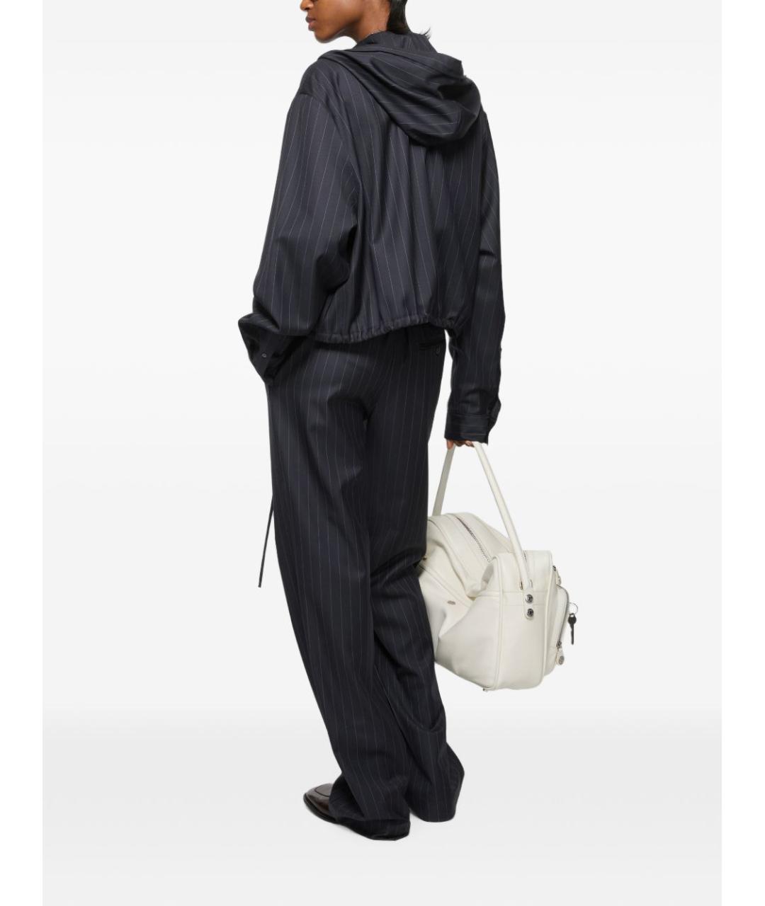 ACNE STUDIOS Синяя шерстяная куртка, фото 4