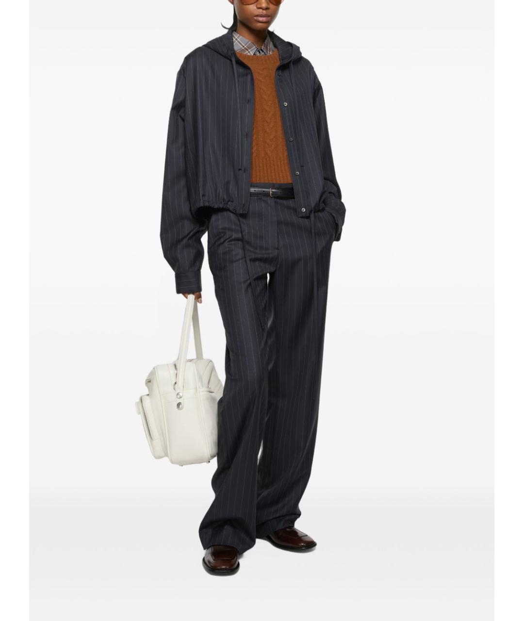 ACNE STUDIOS Синяя шерстяная куртка, фото 5
