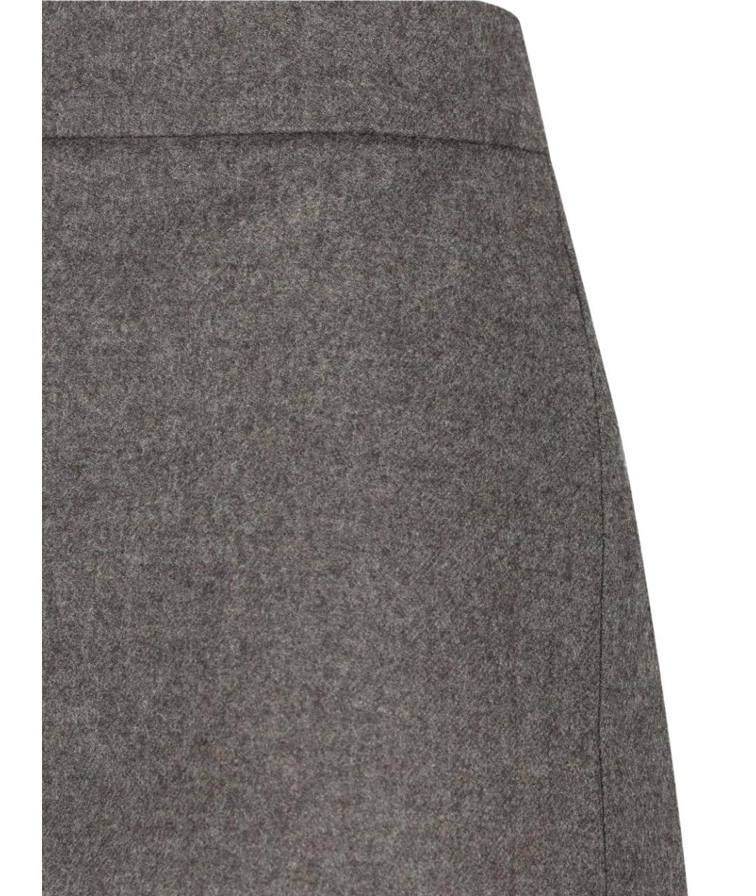 MAX MARA Мульти шерстяная юбка мини, фото 3