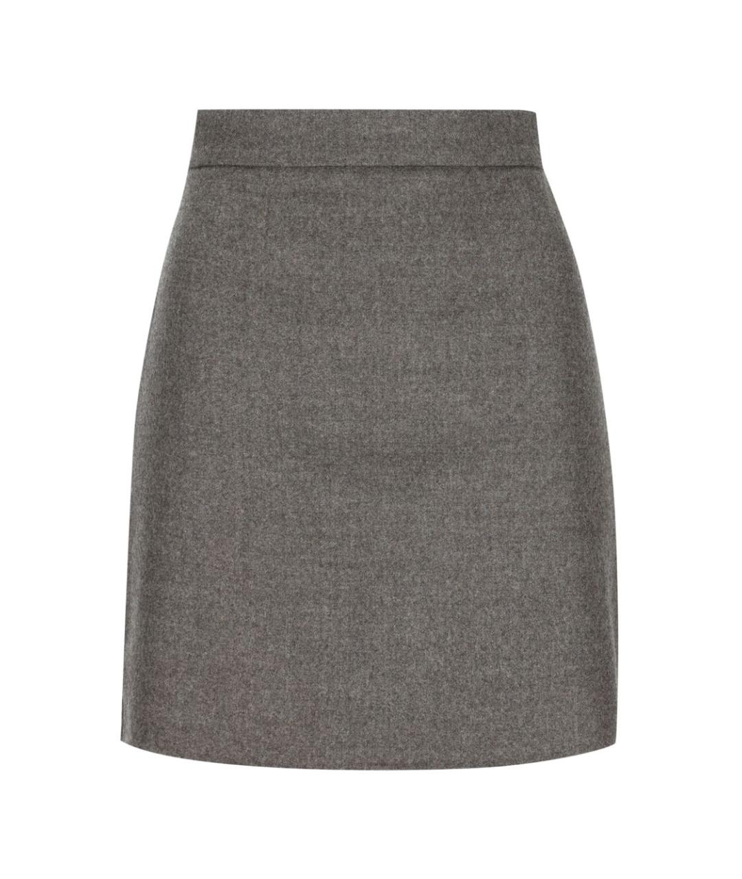 MAX MARA Мульти шерстяная юбка мини, фото 1