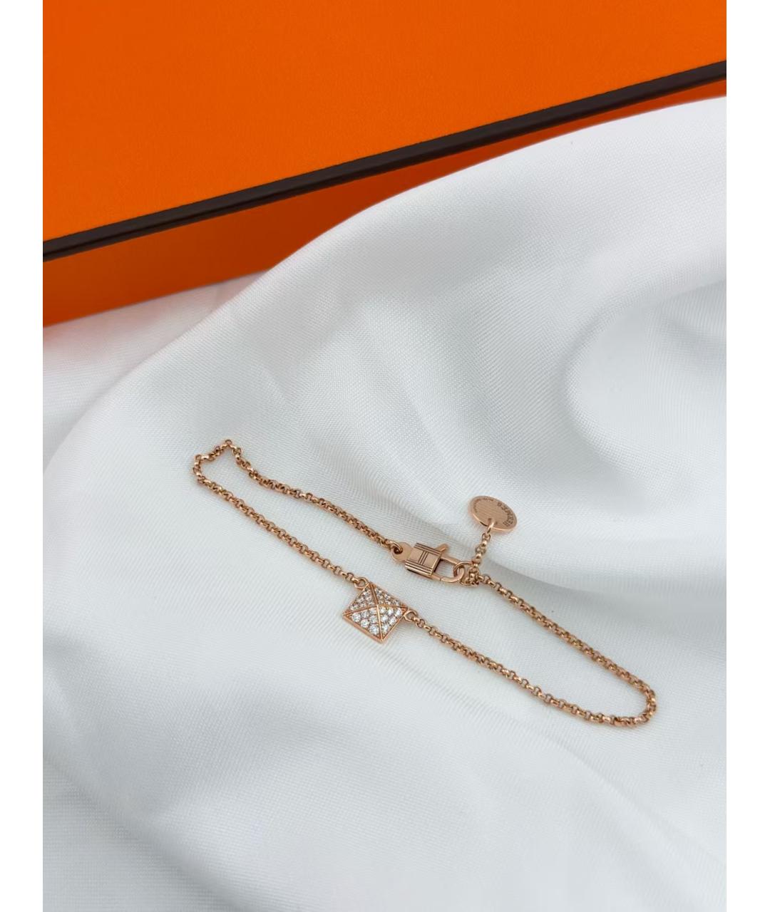 HERMES Золотой браслет, фото 3