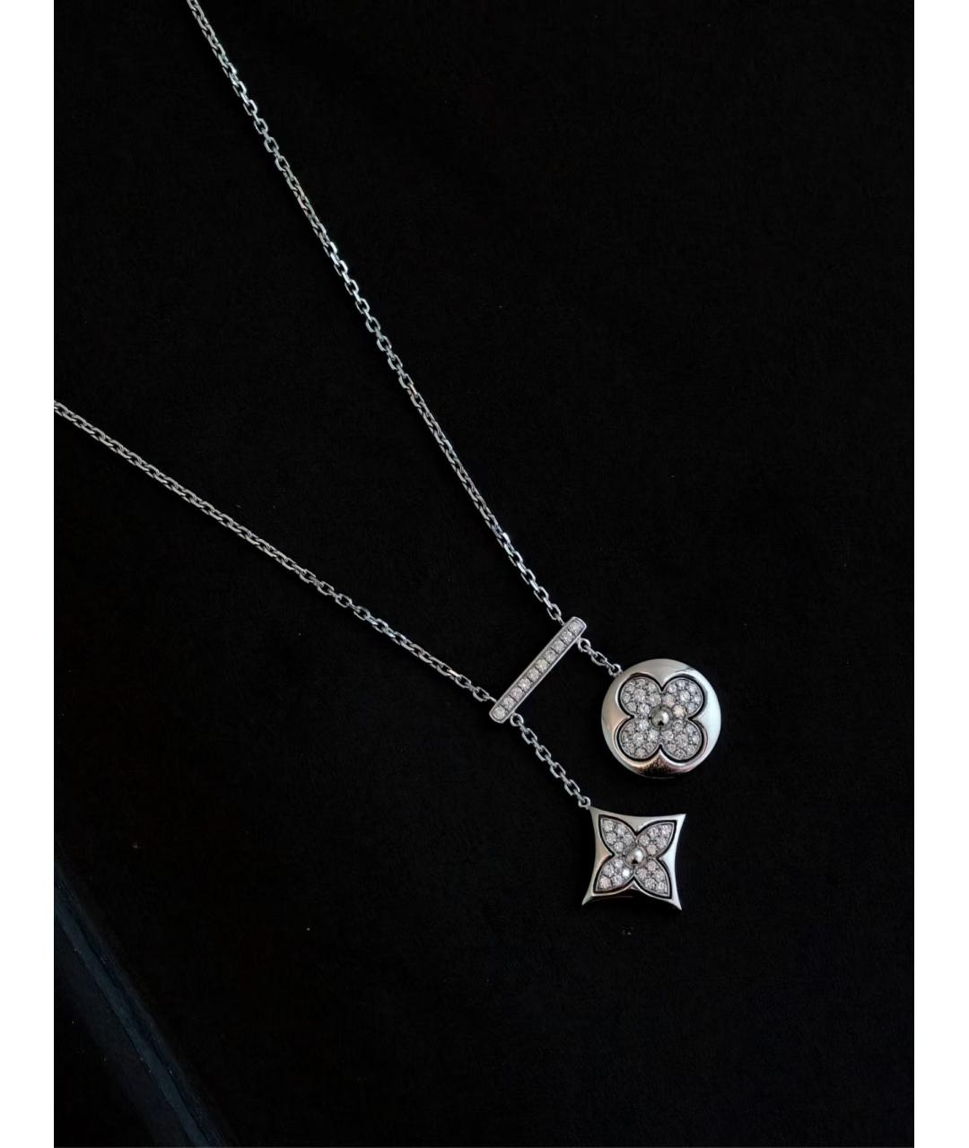 LOUIS VUITTON Серебряное колье из белого золота, фото 5