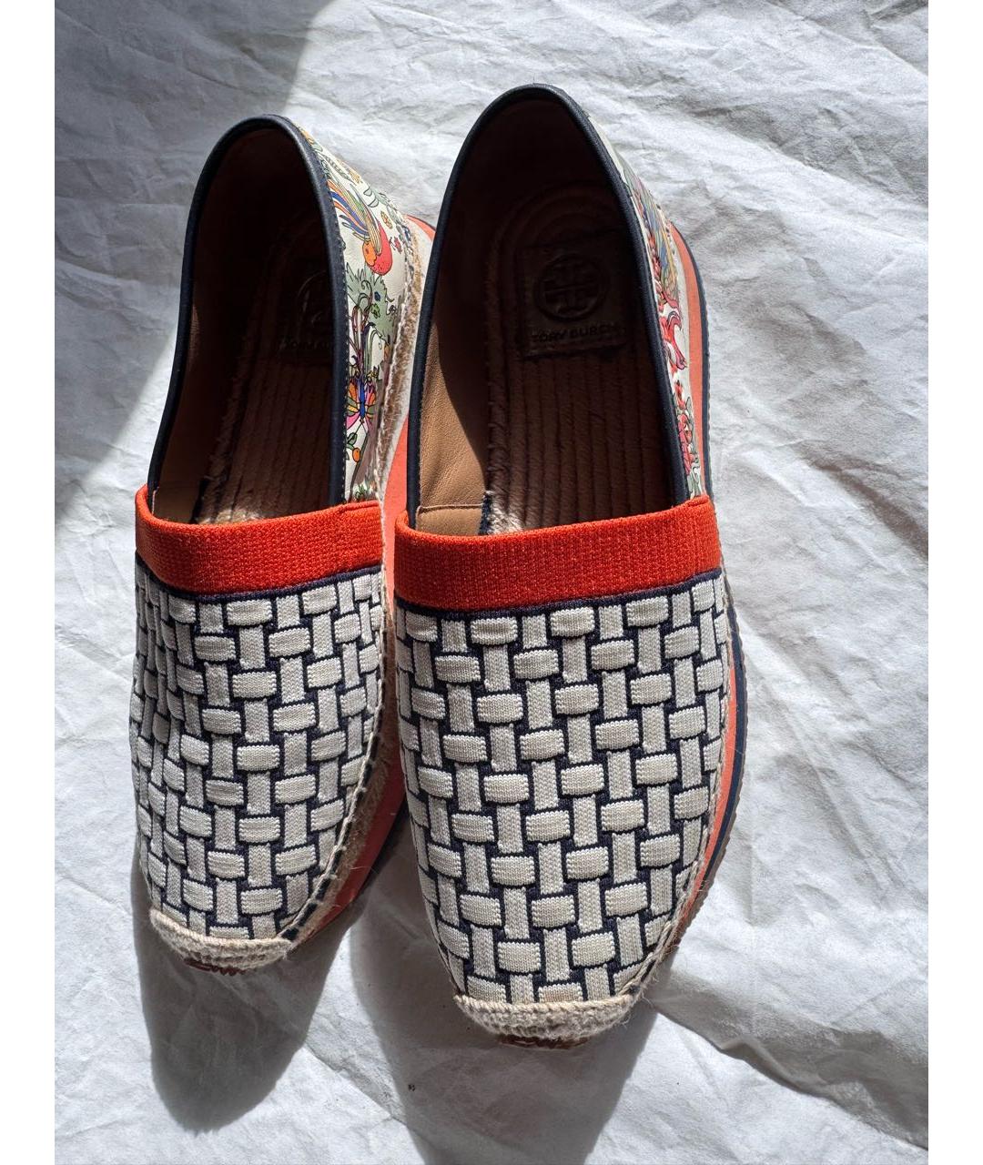 TORY BURCH Мульти текстильные эспадрильи, фото 2