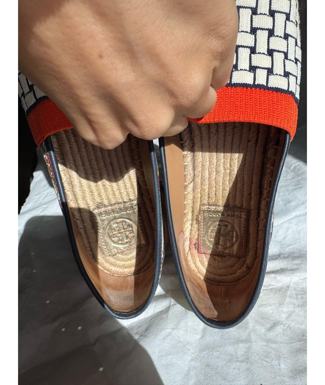 TORY BURCH Мульти текстильные эспадрильи, фото 3