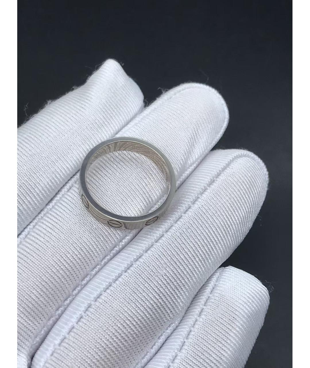 CARTIER Серебряное кольцо из белого золота, фото 3