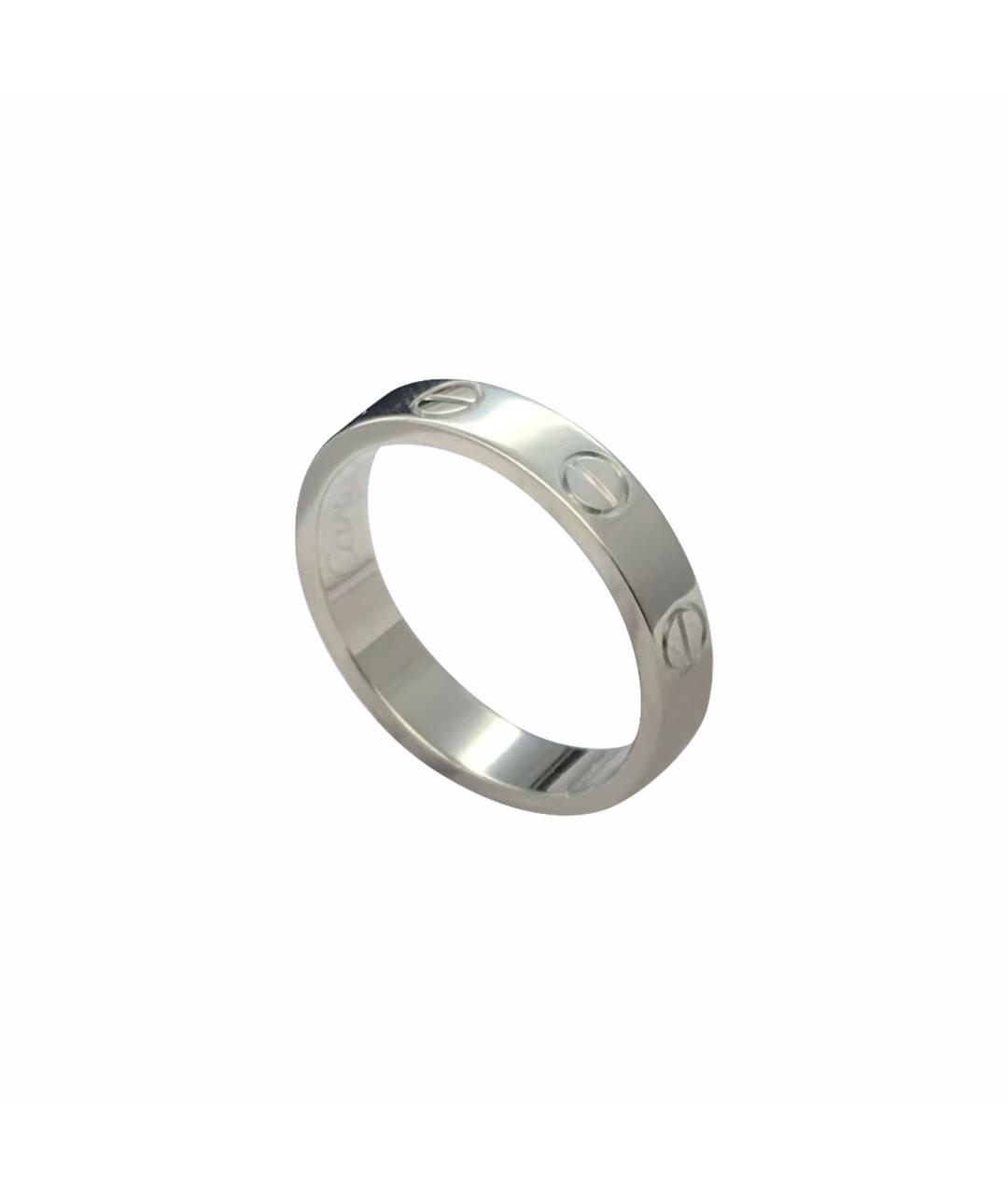 CARTIER Серебряное кольцо из белого золота, фото 5