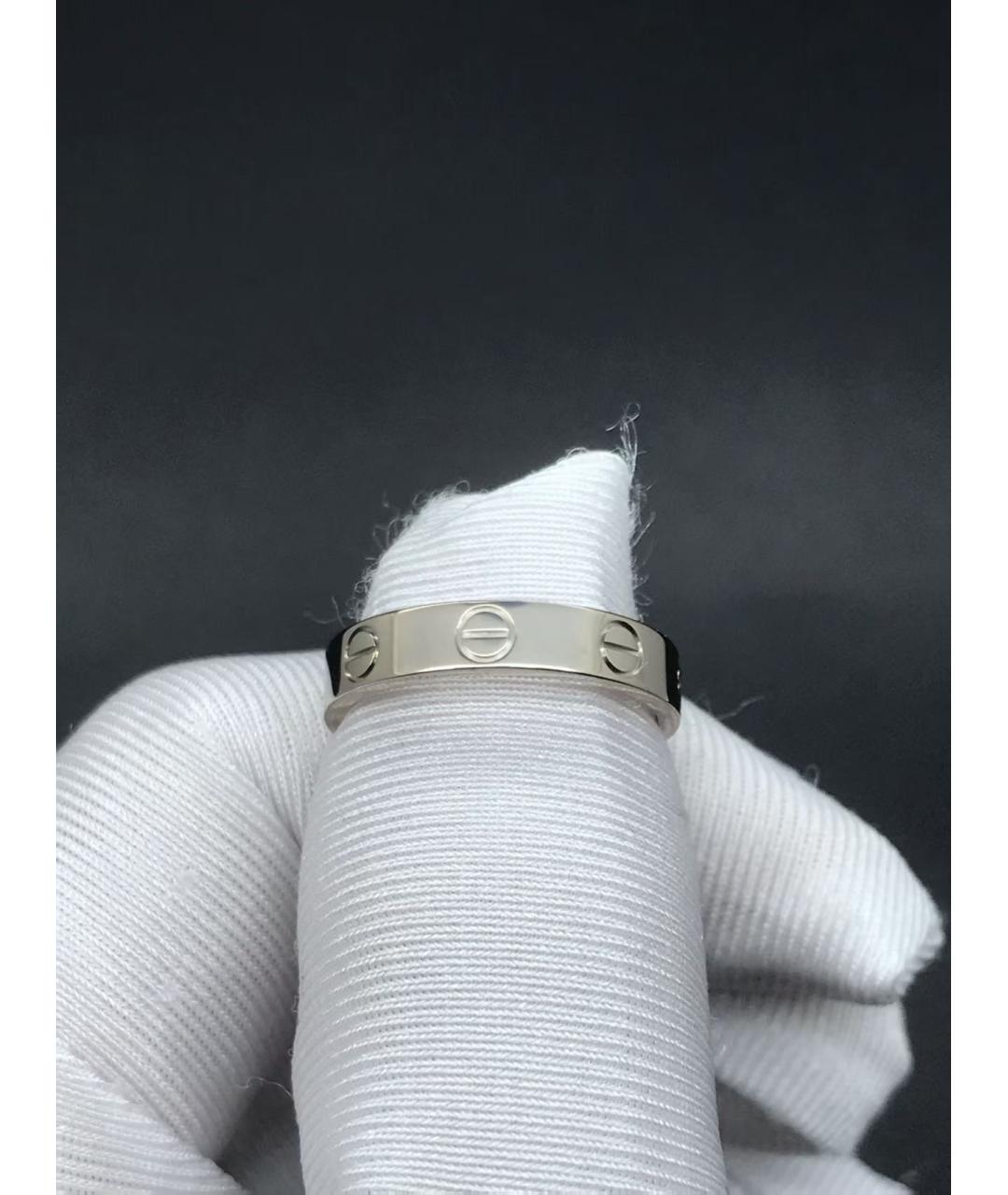 CARTIER Серебряное кольцо из белого золота, фото 4