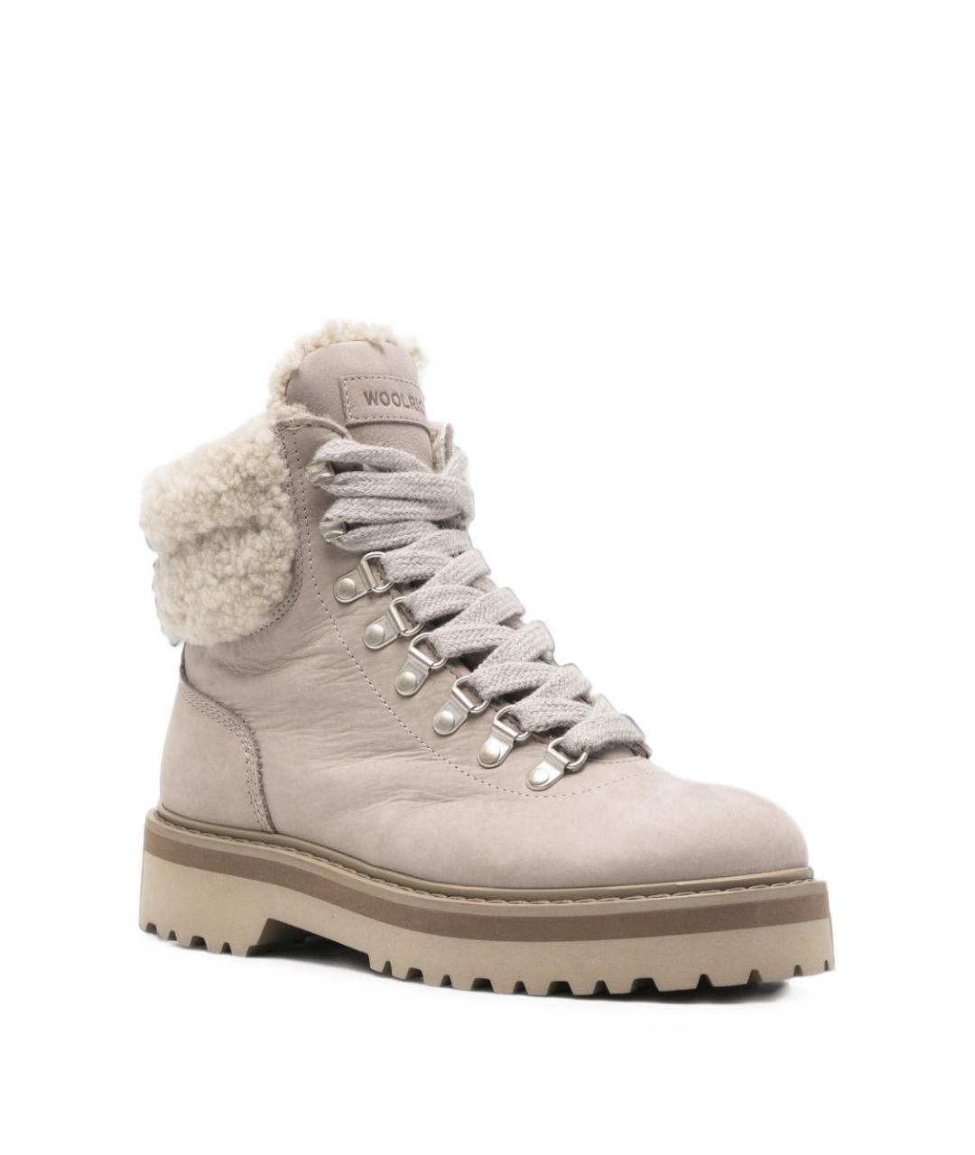 WOOLRICH Серые ботинки, фото 3